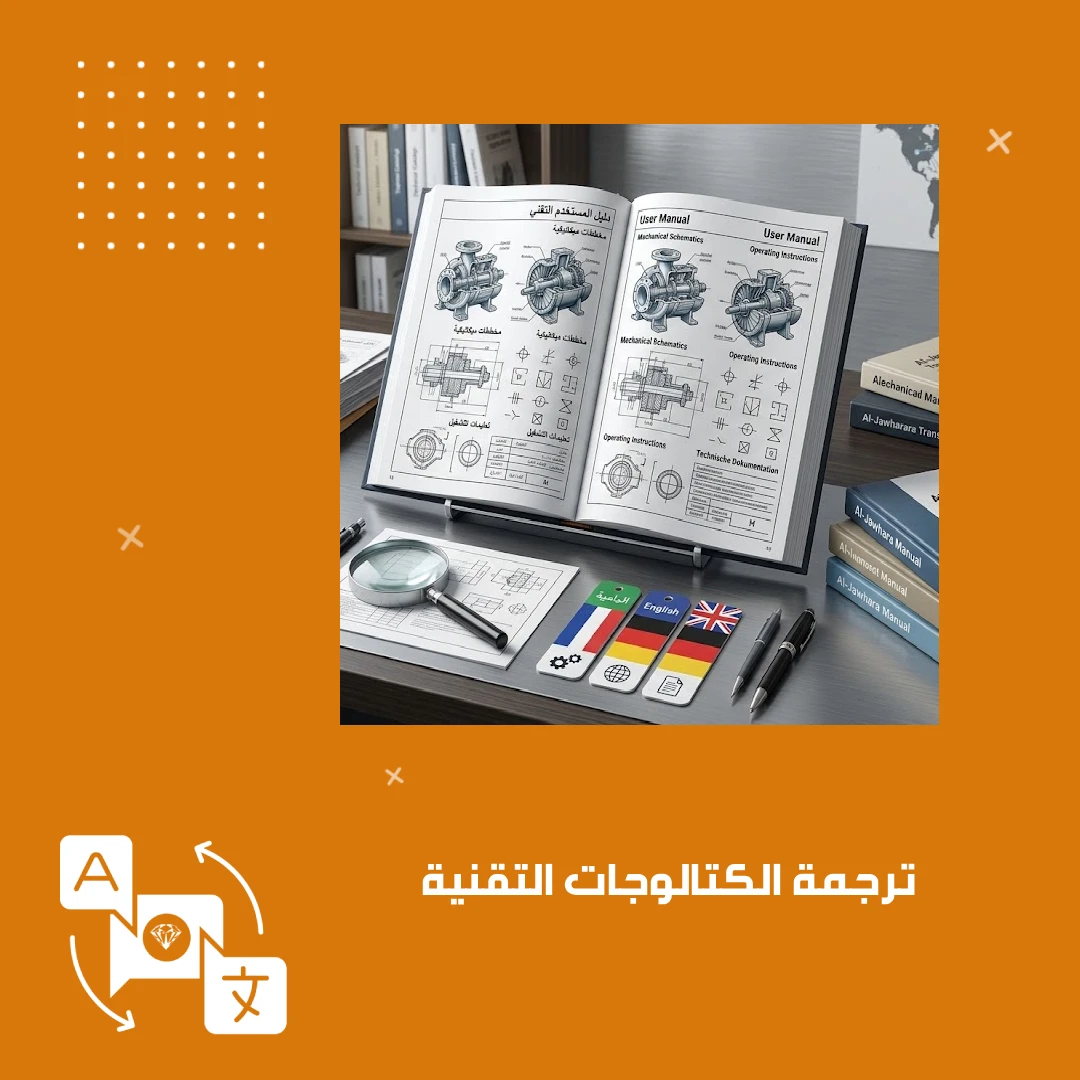 ترجمة الكتالوجات التقنية