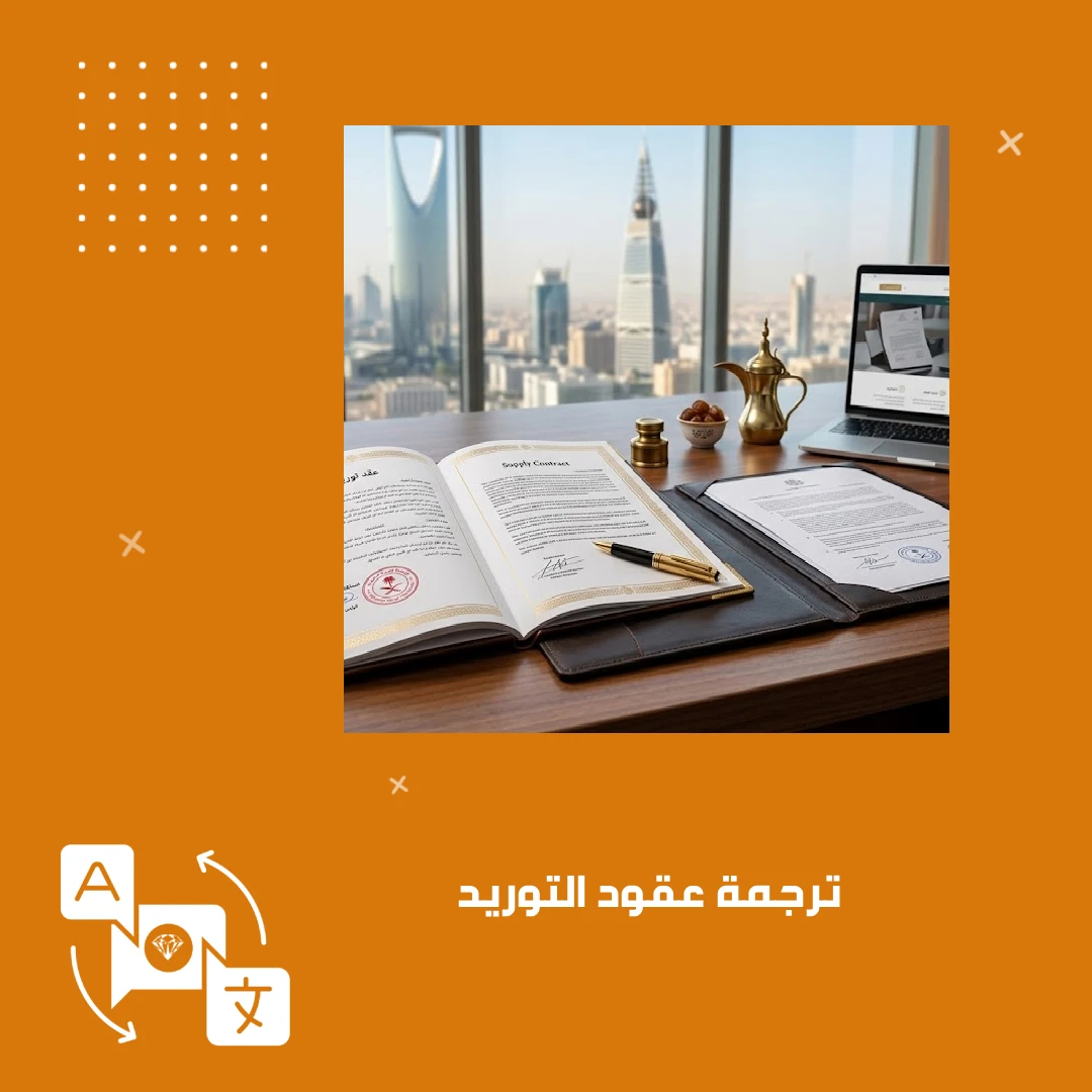 ترجمة عقود التوريد