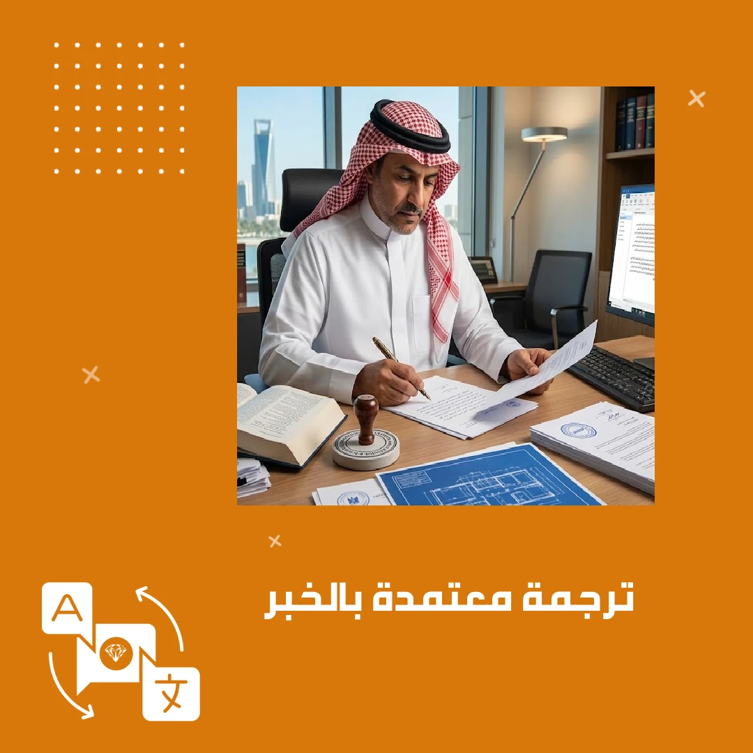 ترجمة معتمدة بالخبر