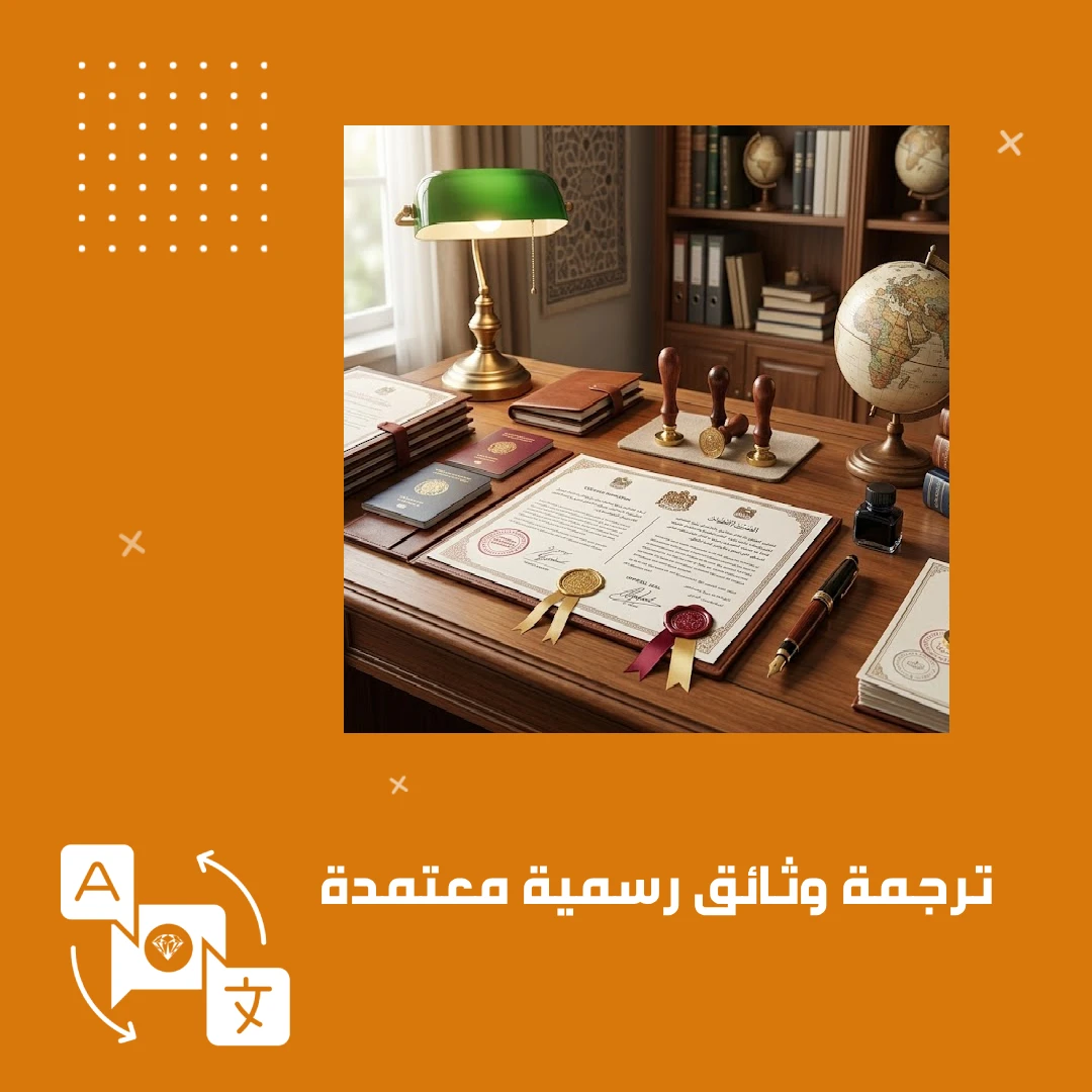ترجمة وثائق رسمية معتمدة