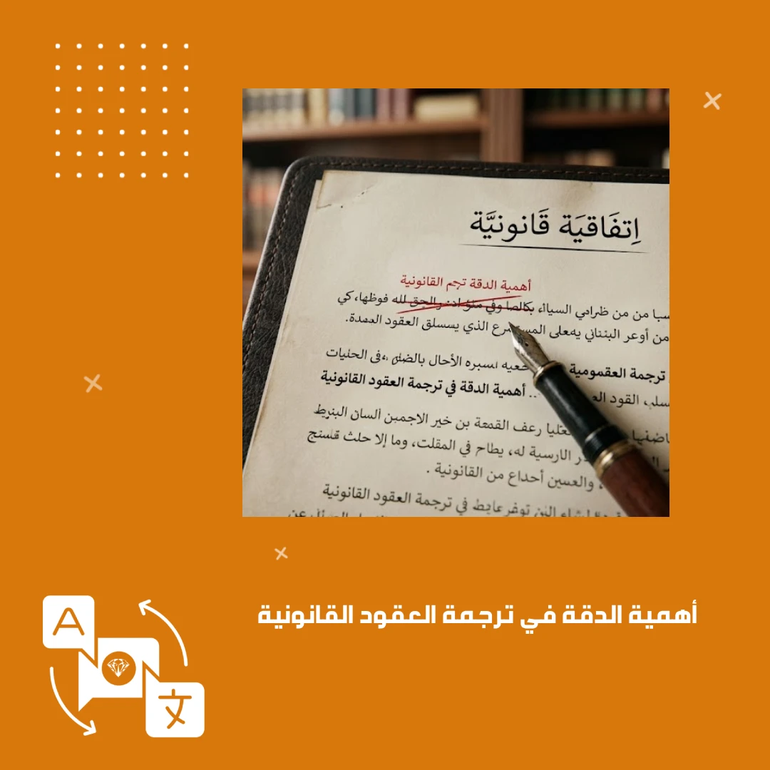 أهمية الدقة في ترجمة العقود القانونية