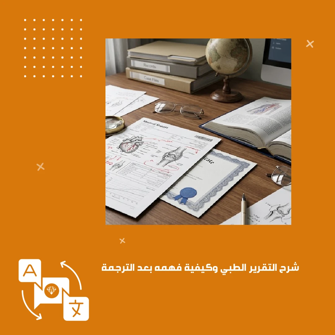 شرح التقرير الطبي وكيفية فهمه بعد الترجمة